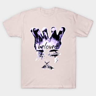 A SHE Kay Thing Called Beloved- I Am Queen PLATINUM T-Shirt